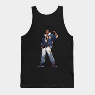 Black Power Tank Top